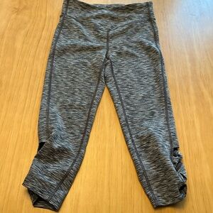 Gap Women S GapFit Blackout Technology Leggings Black Gray‎ White Marbled I58